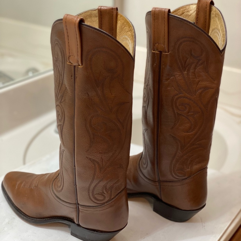 DAN POST Women’s Cowboy Boots size 6.5M excellent condition perfect bottom great - Picture 6 of 10